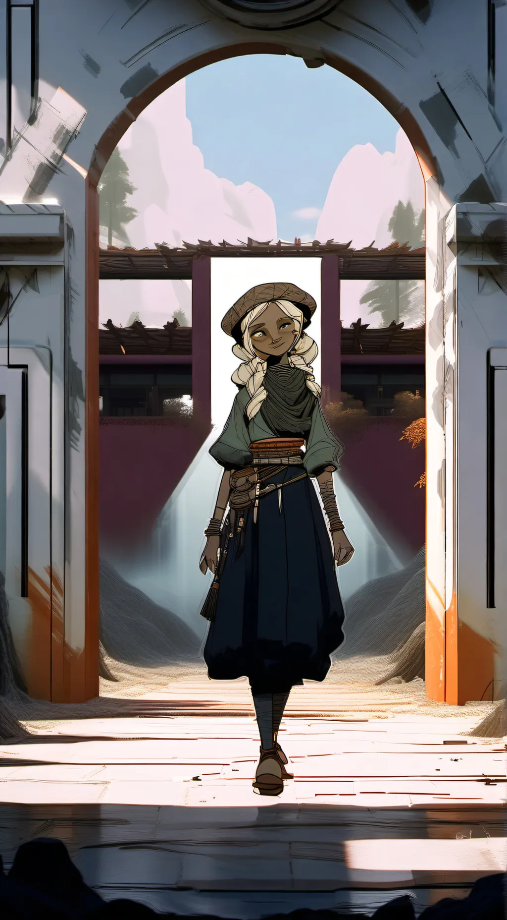 ai character: Mha Universe background