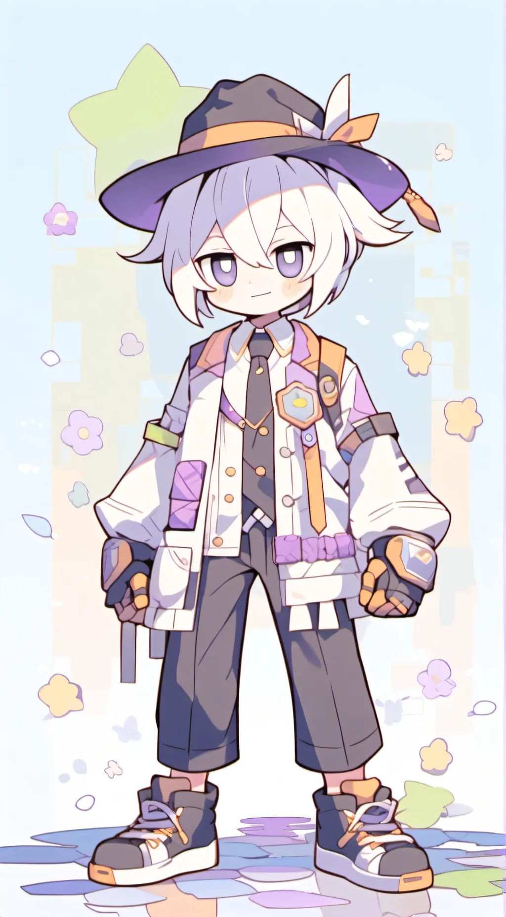 ai character: azure  background