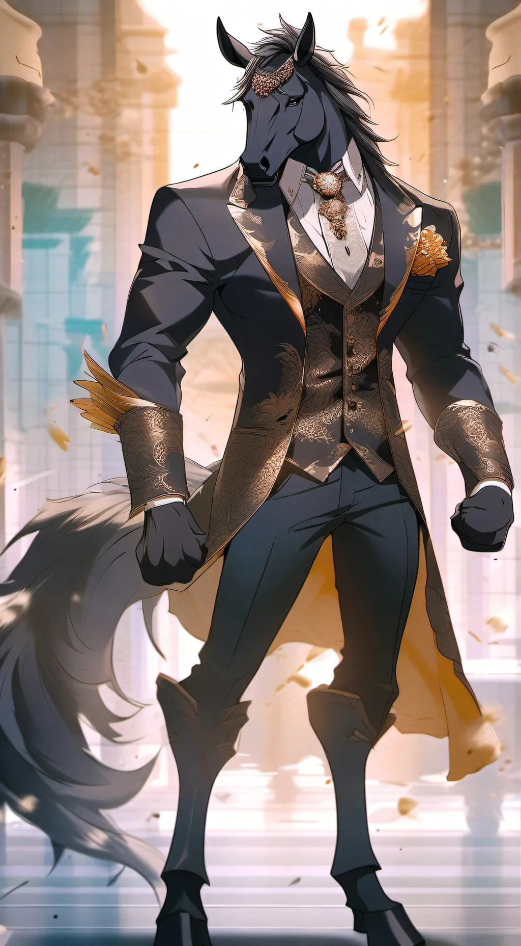 ai character: Axel background