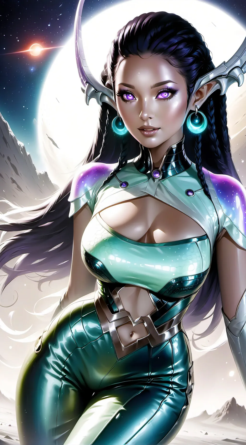 ai character: alie background