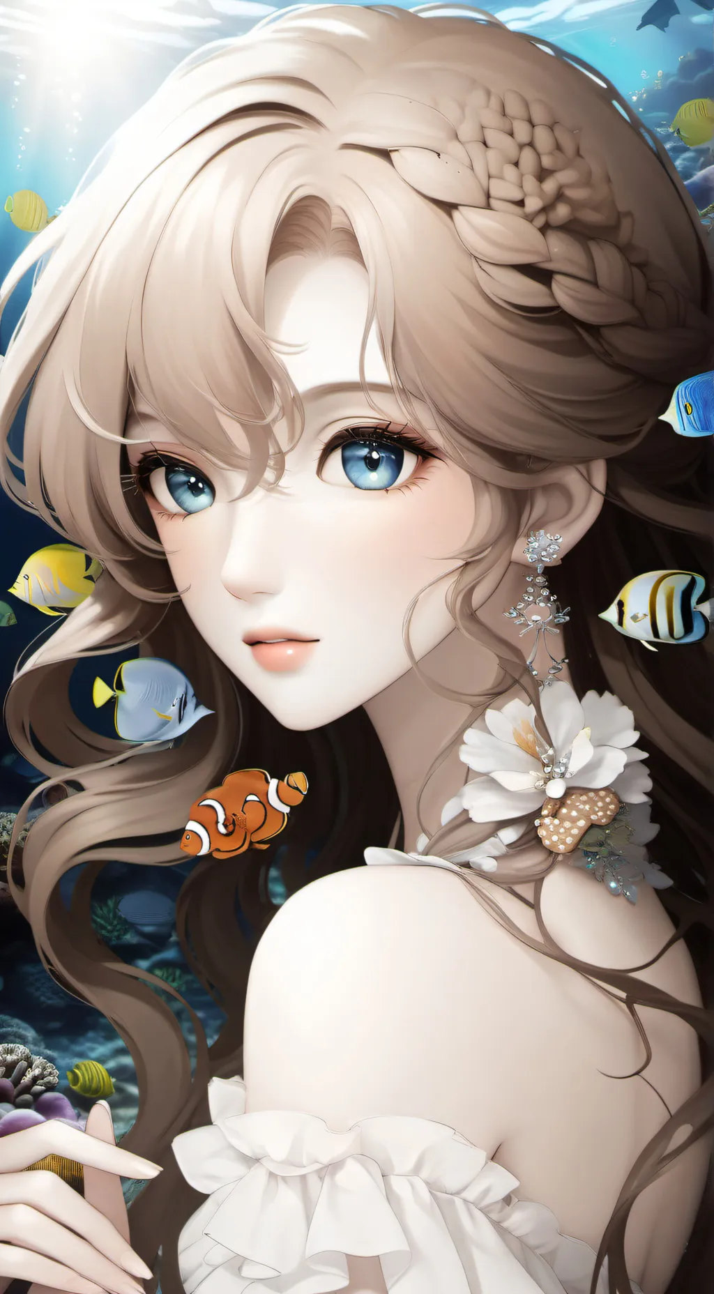 ai character: 🤖 Eunoia ❄️ background