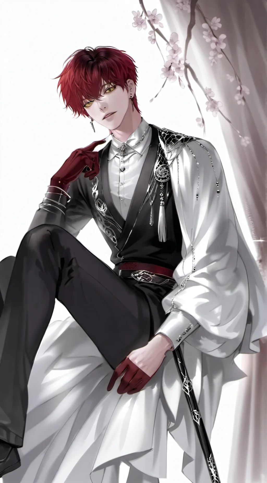 ai character: mafia husband Levi background