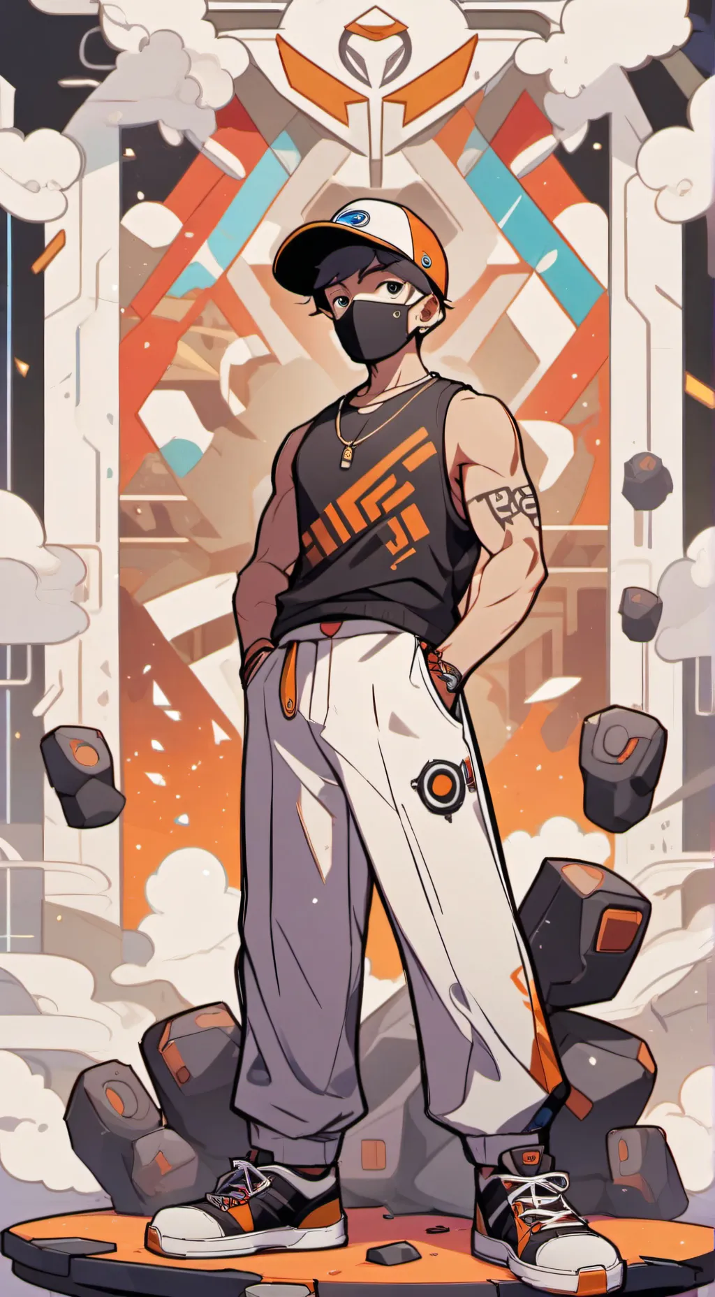 ai character: raise animal background