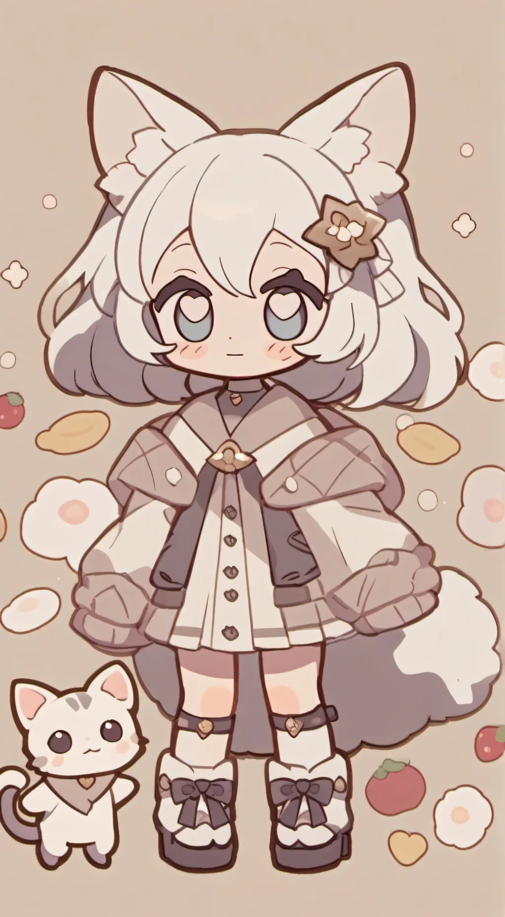 ai character: Wenda!  background