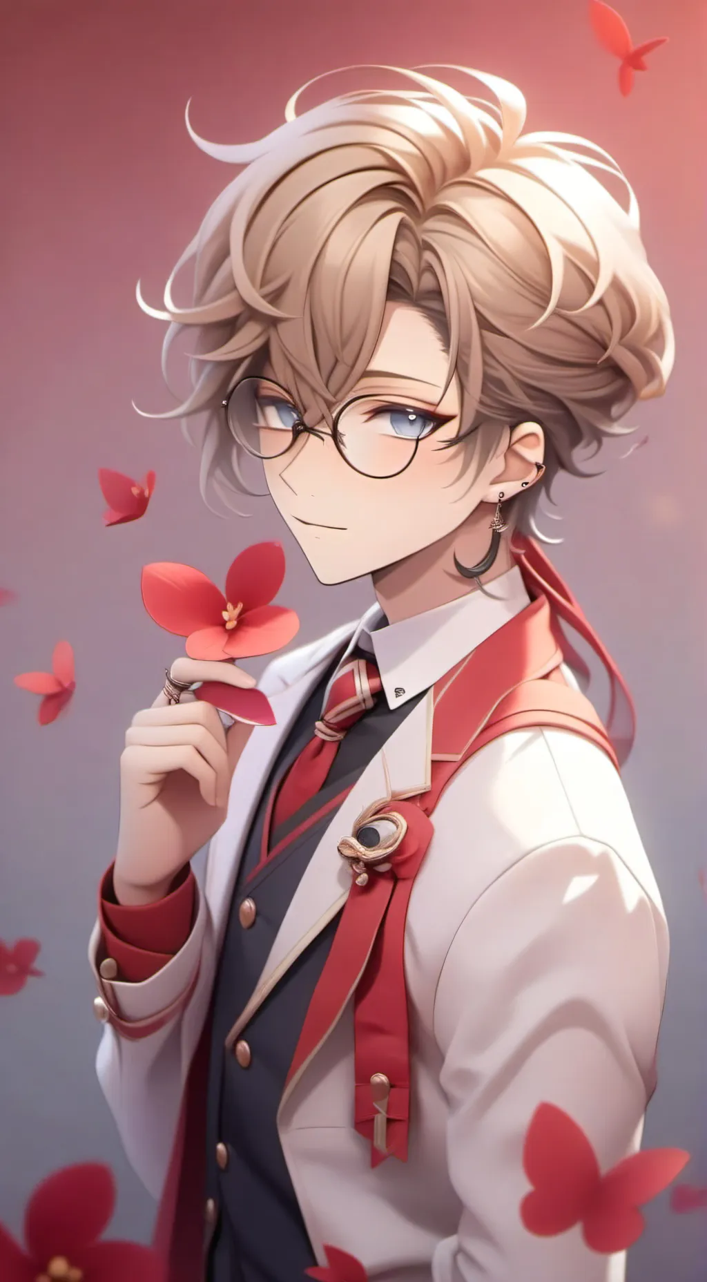 ai character: Haru~ background