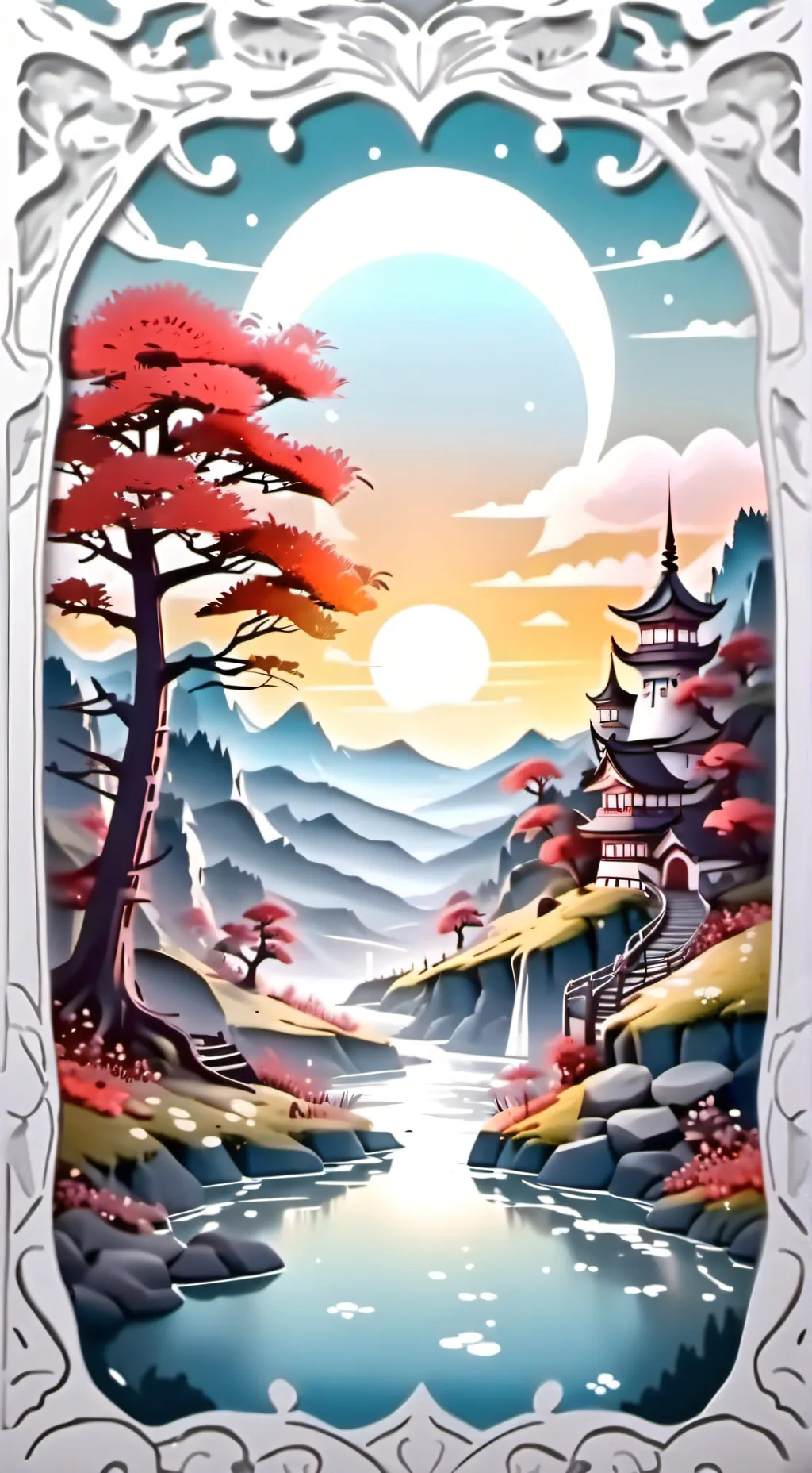 ai character: Fantasy party background