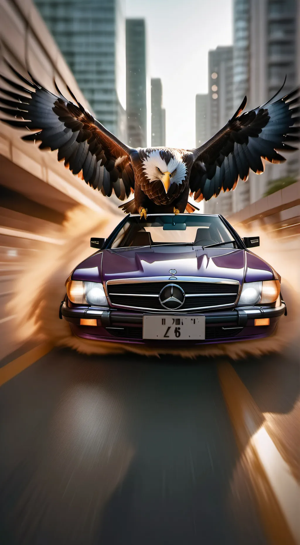 ai character: Violet Benz background