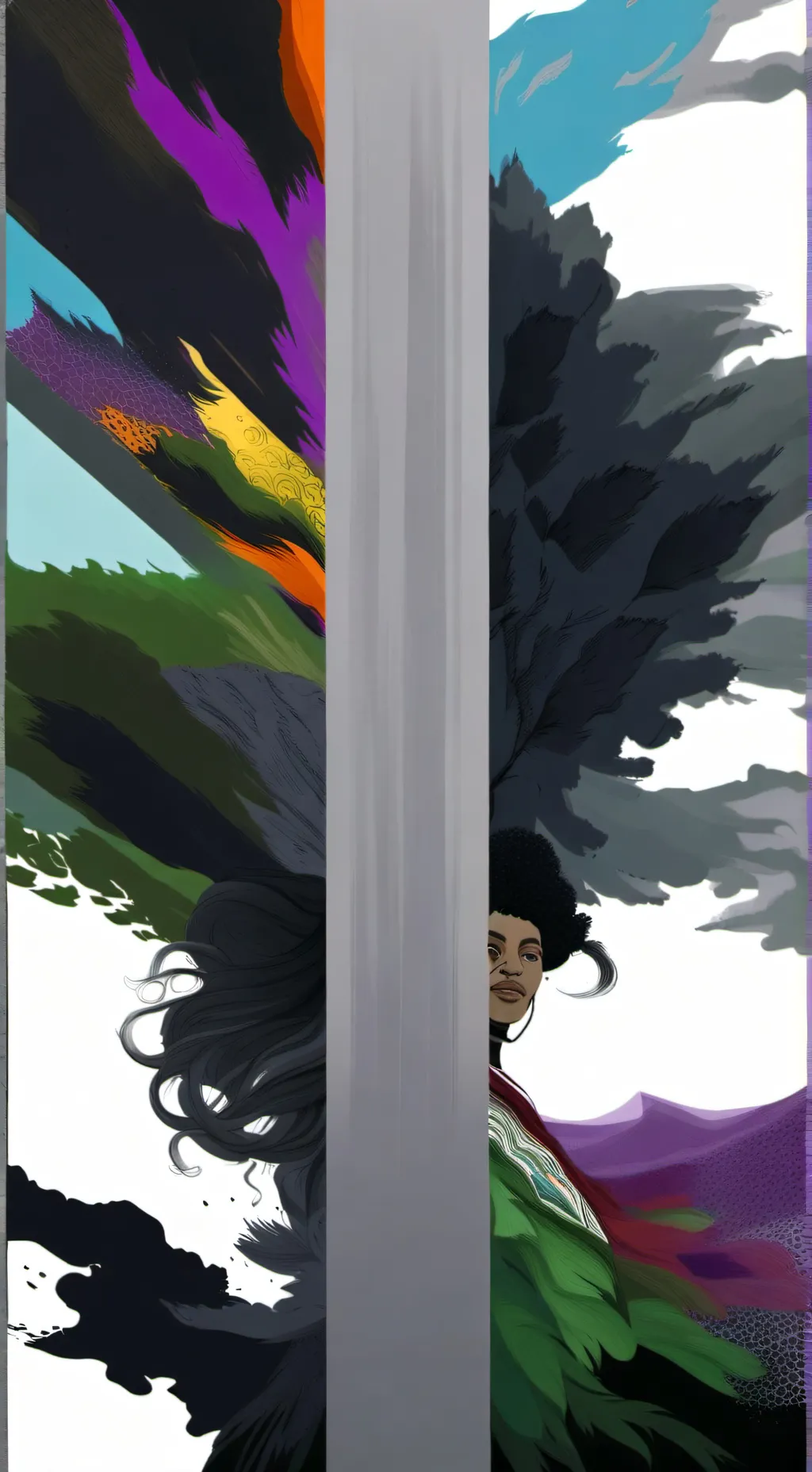 ai character: Melina background