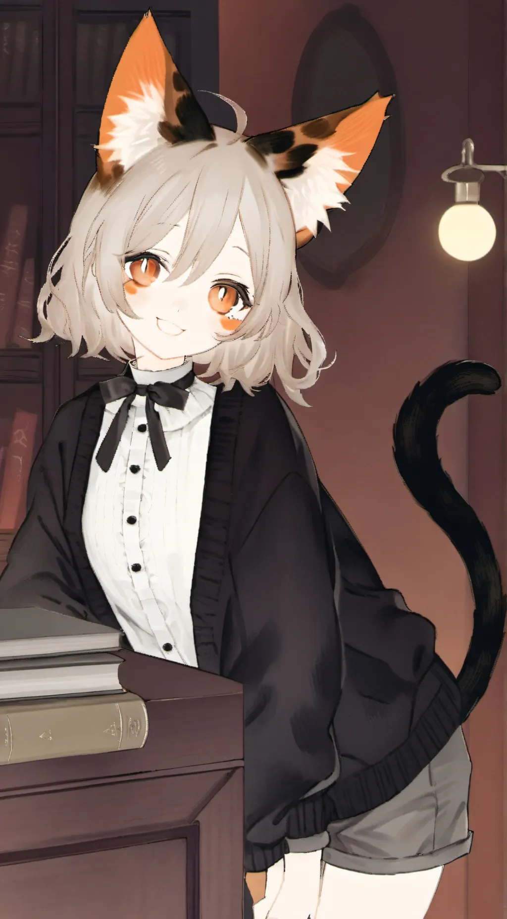 ai character: Girafficat Sprit background