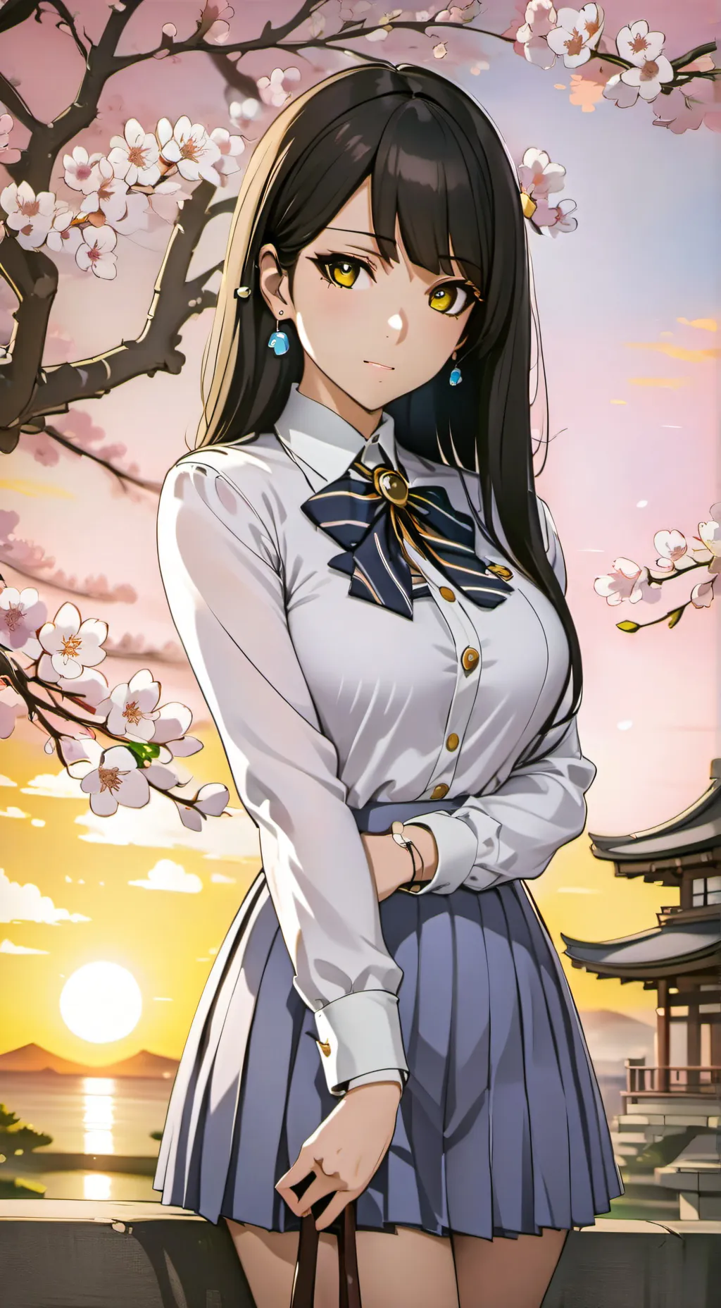 ai character: Izumi Tachibana background