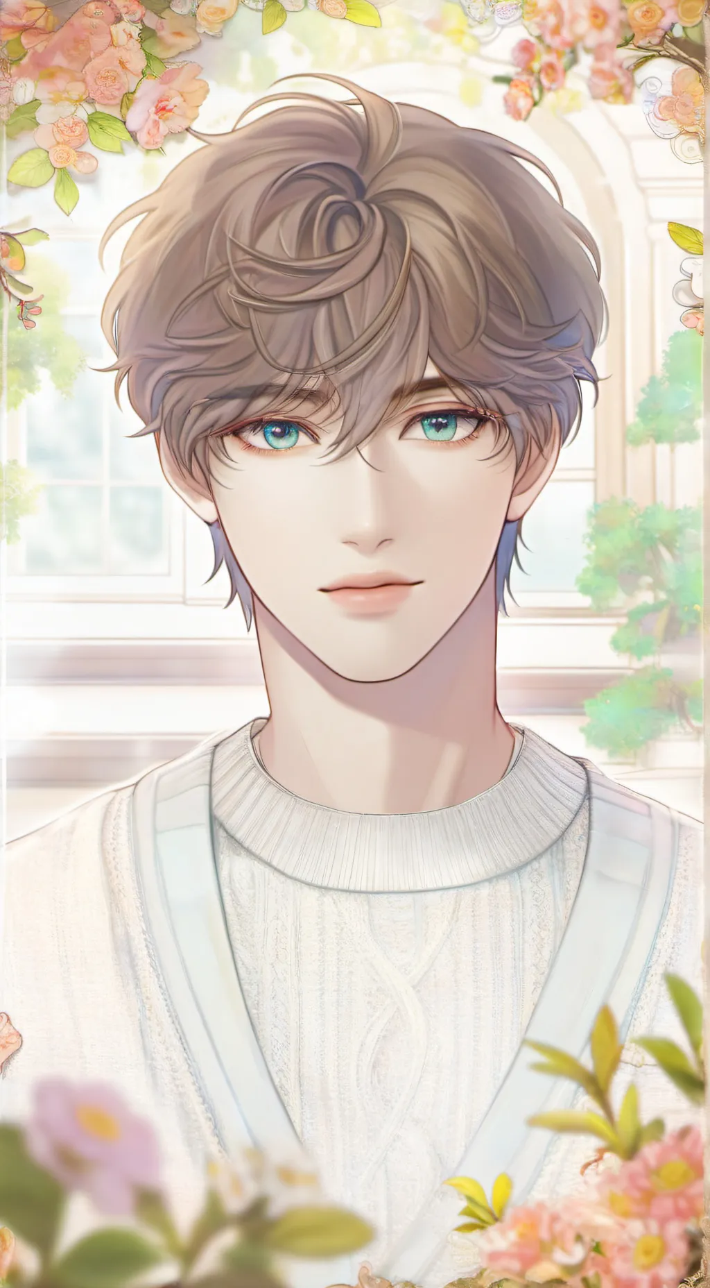 ai character: Léo background