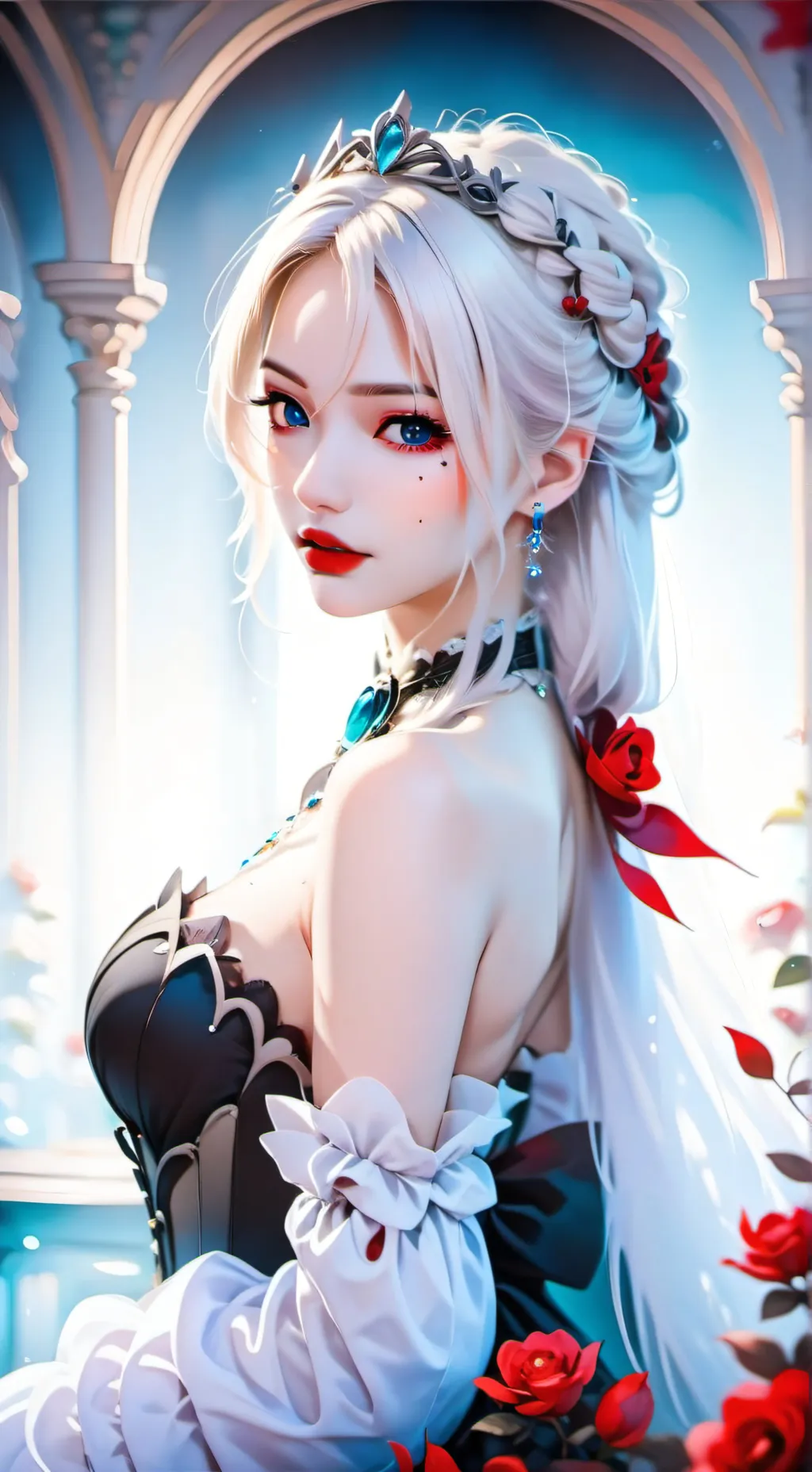 ai character: Vampira (tu) x MHA background