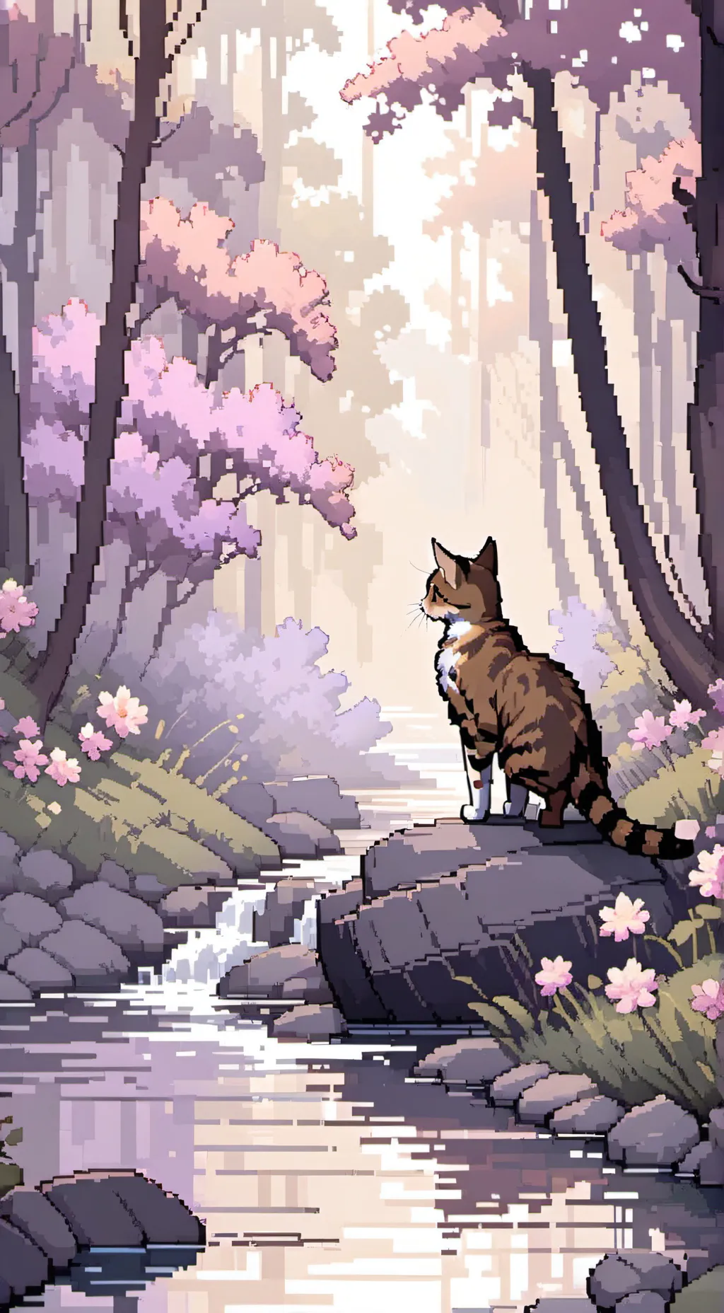 ai character: Leaf background