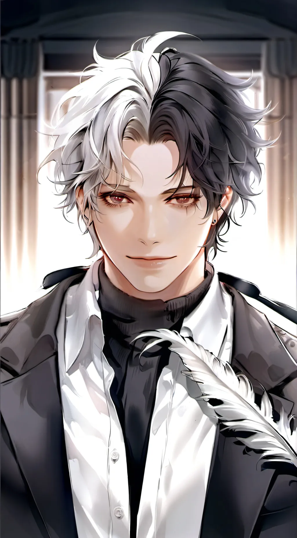 ai character: ☆Aaron☆ background