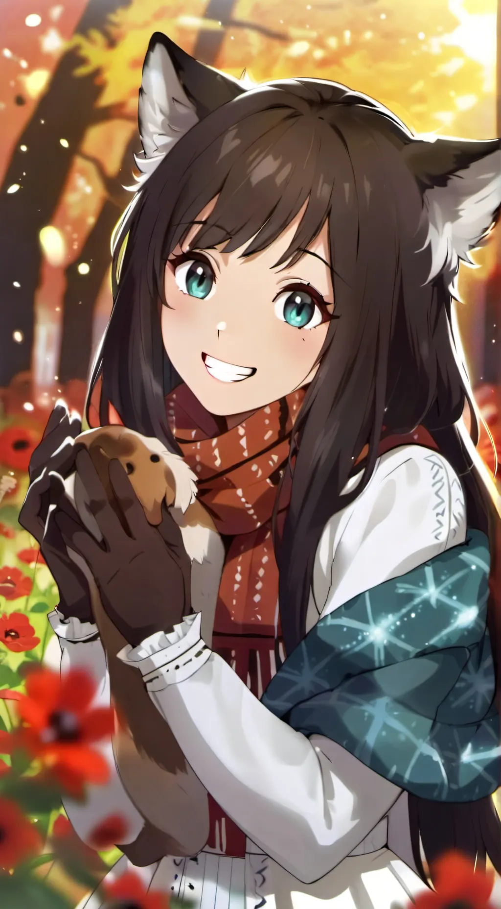 ai character:  nose XD background