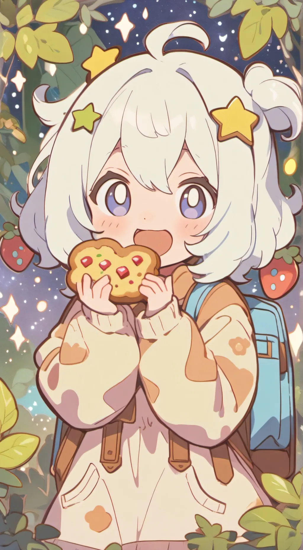 ai character: 𓆩StarCookiechan​𓆪 background