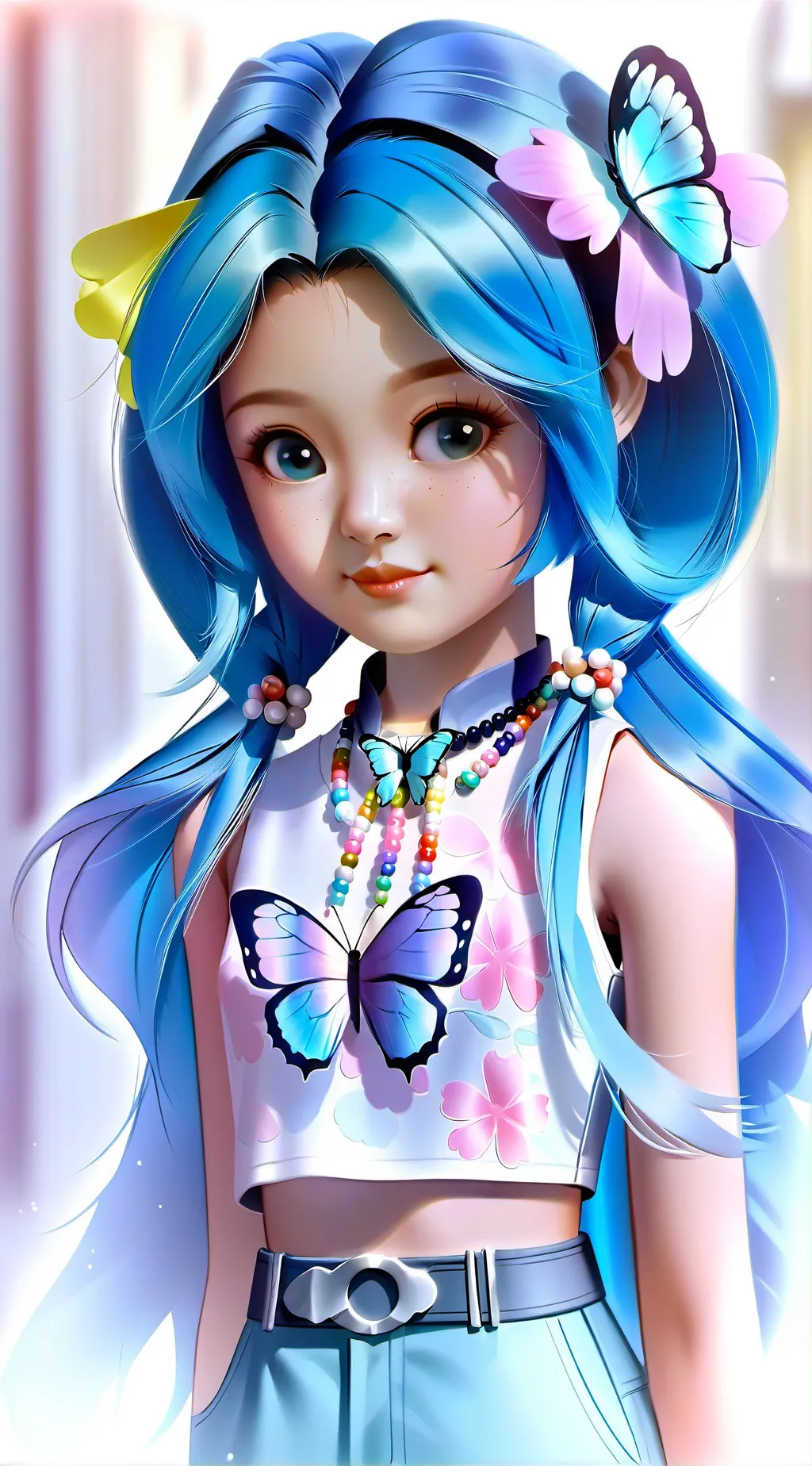 ai character: Candy's world background