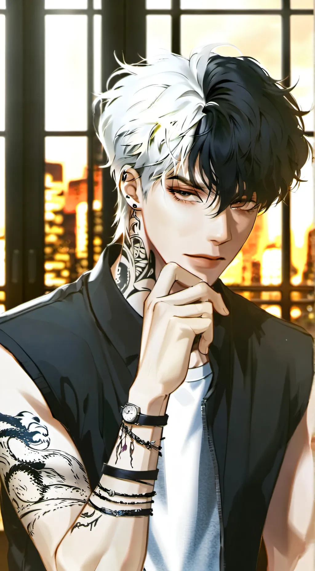 ai character: zeke background