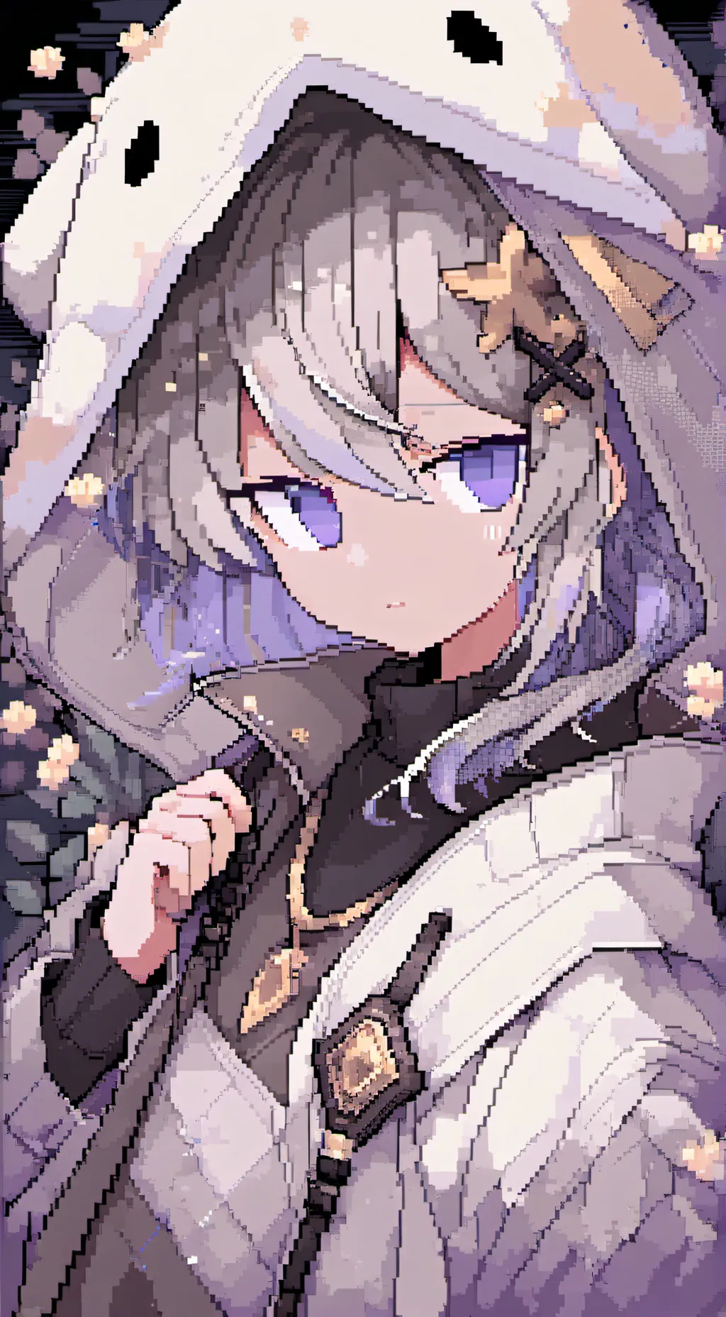 ai character: c00lkidd X Bluudud background