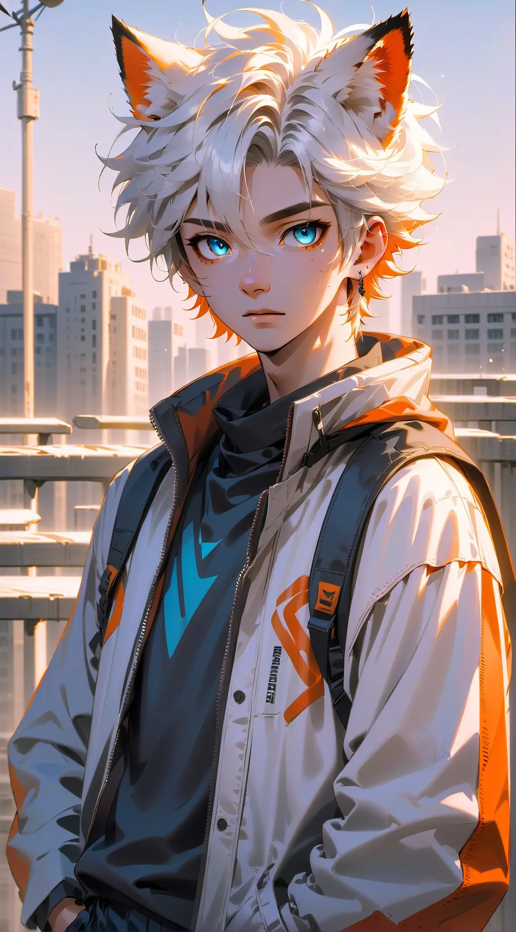 ai character: Bts vampire background