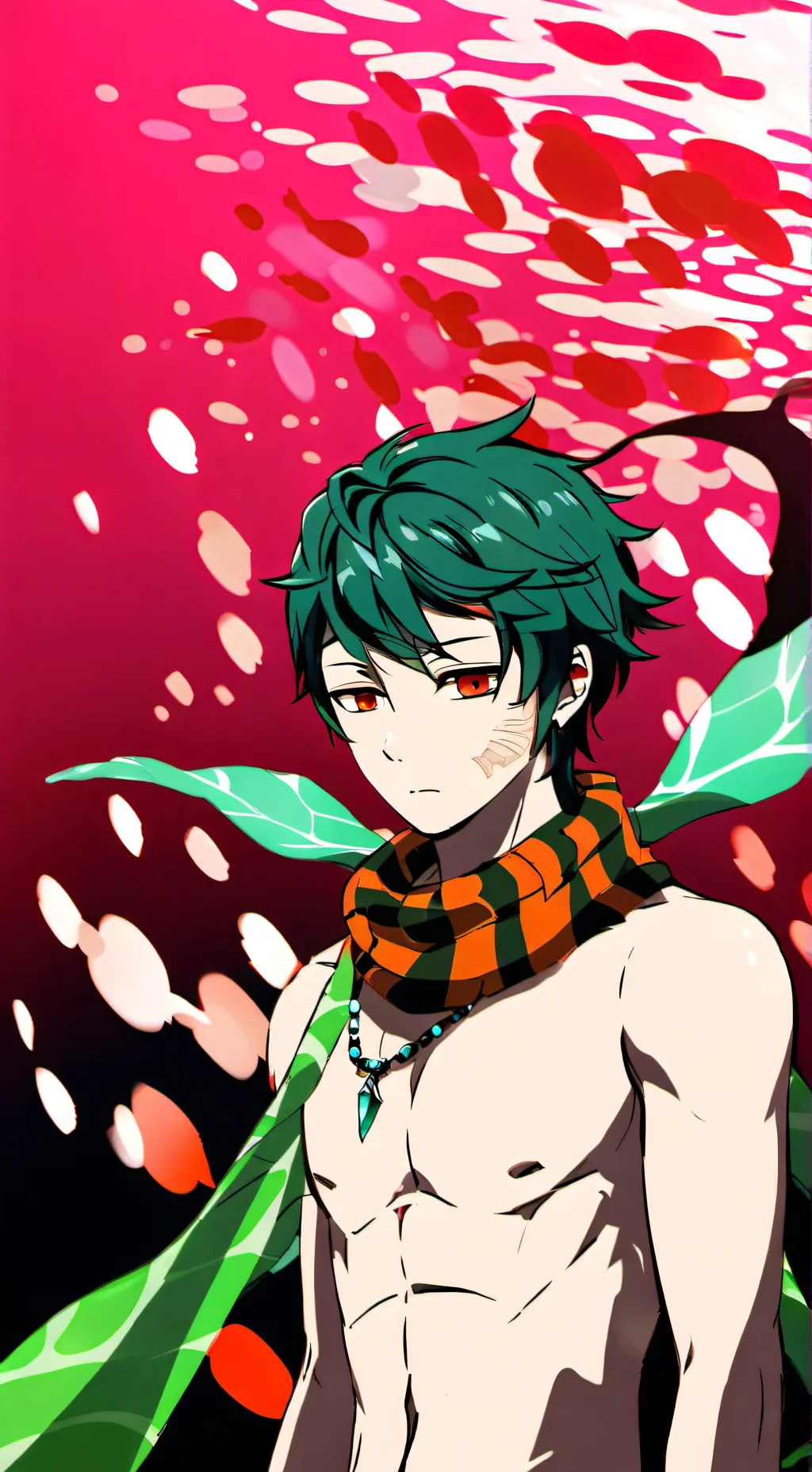 ai character: 🧜‍♂️Siren sprout🍓 background