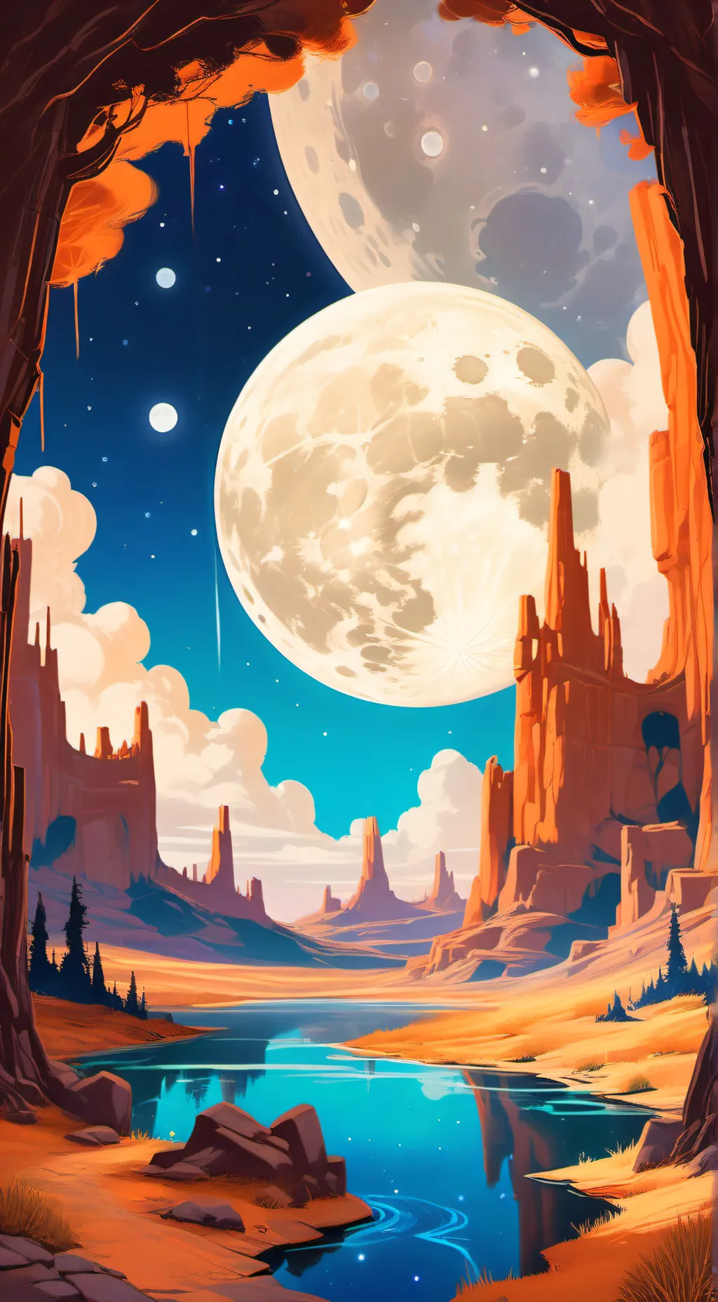 ai character: Fount Of Knowledge background