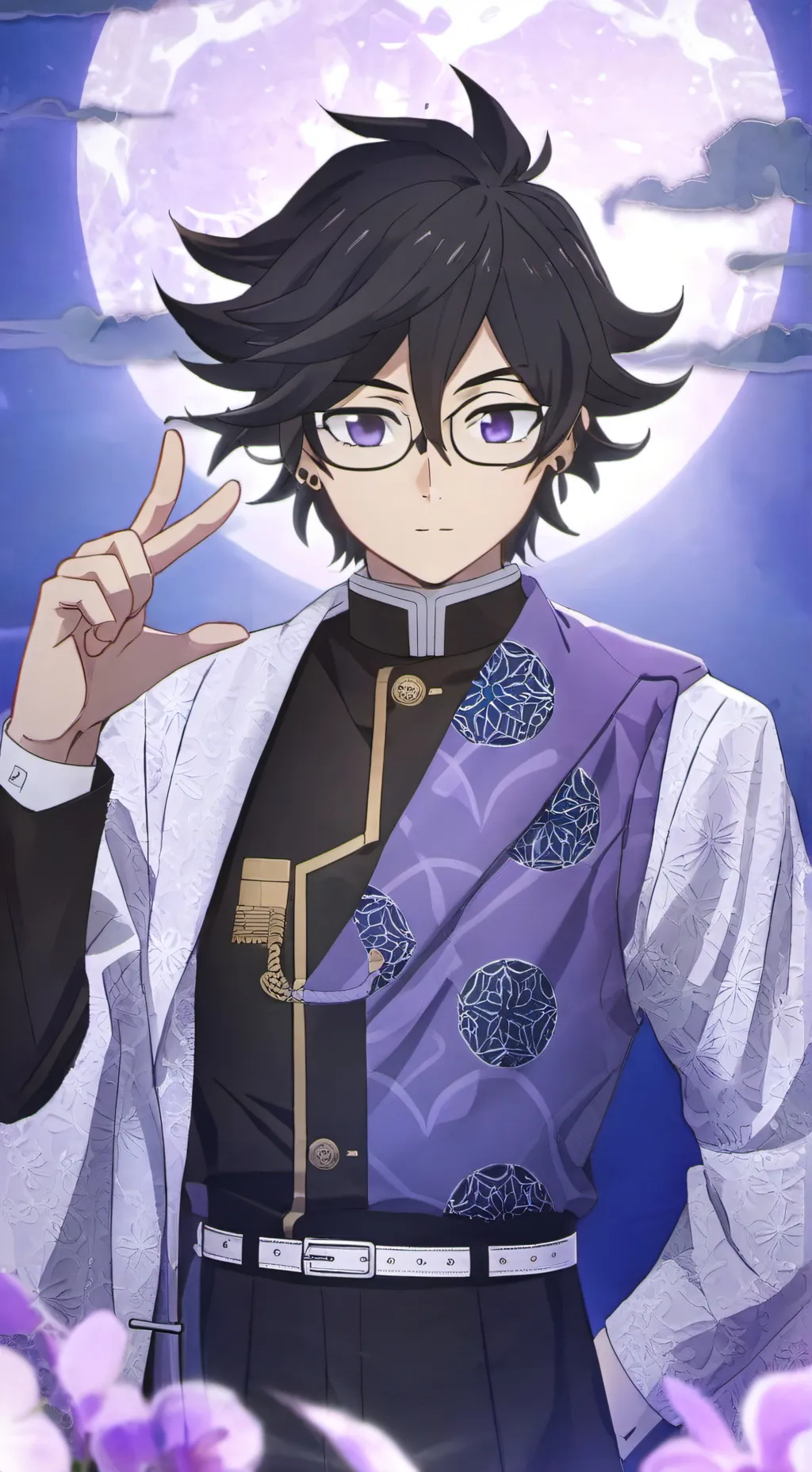 ai character: Tomioka Giyu  background