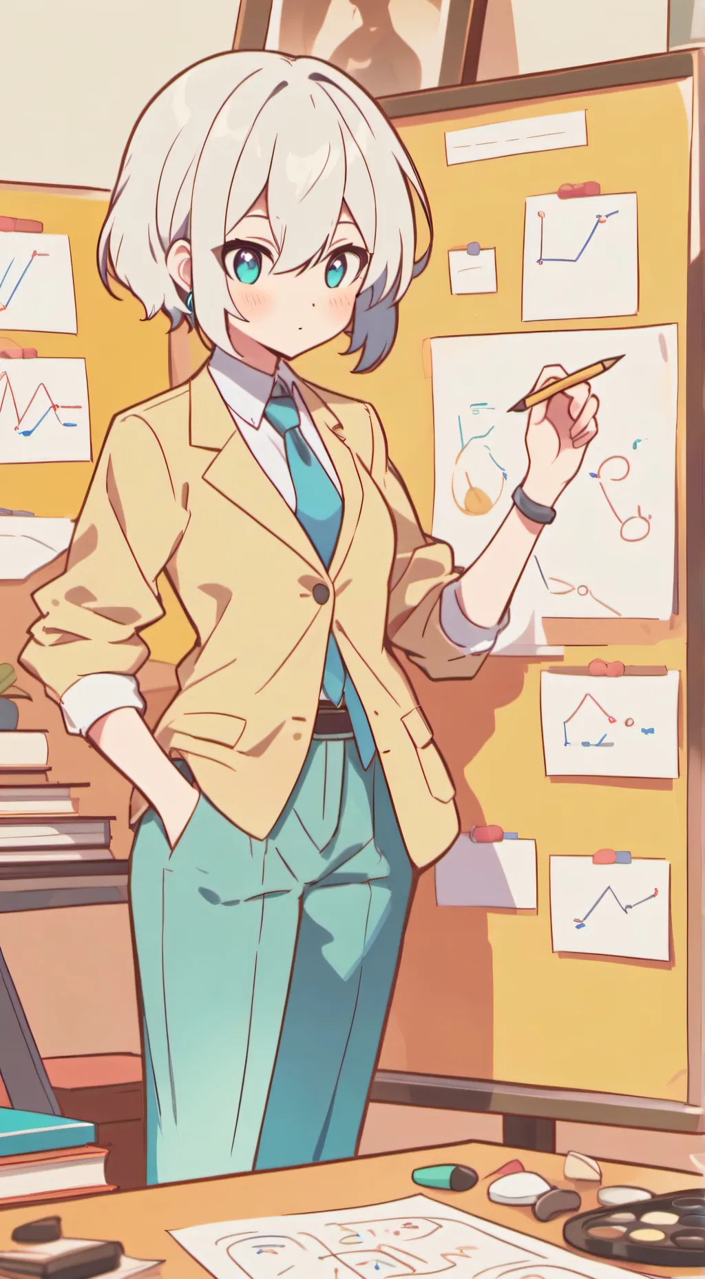 ai character: MiSide background