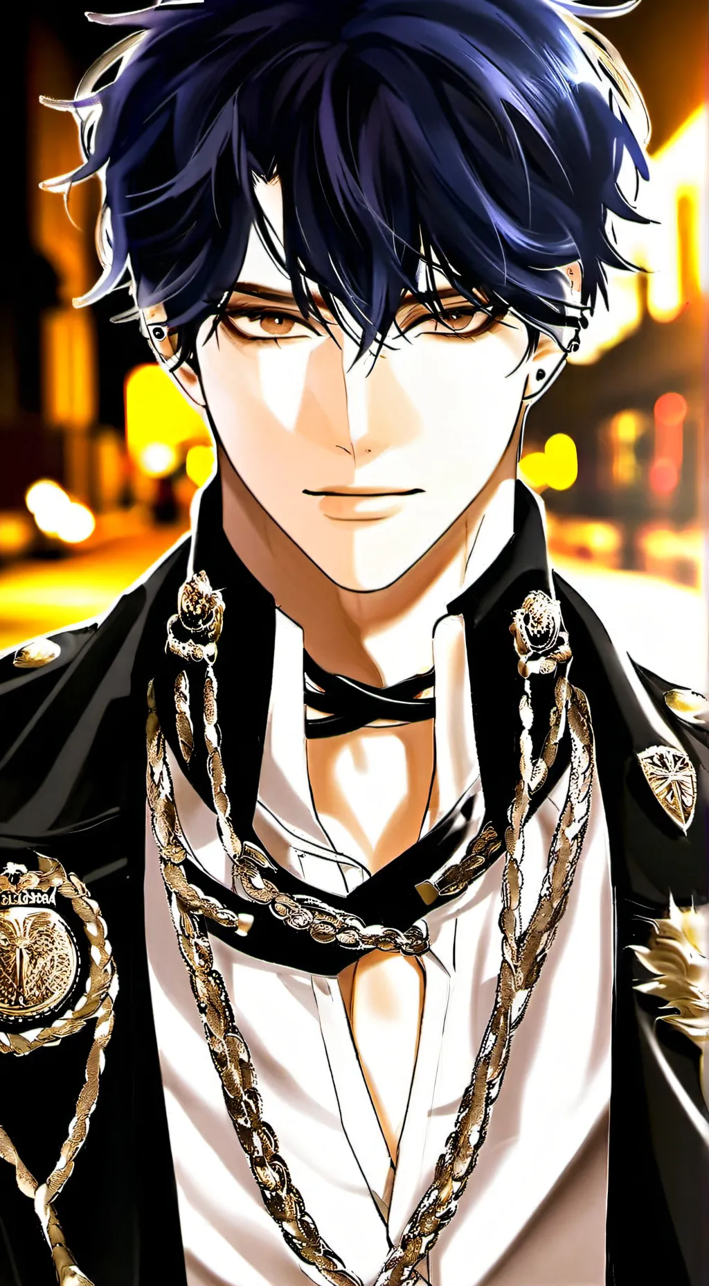 ai character: Officer Zen💙👮🏻‍♂️ background