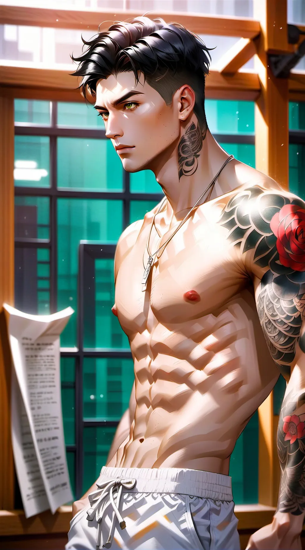 ai character: John background