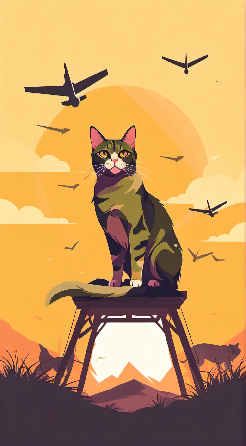 ai character: SC army background