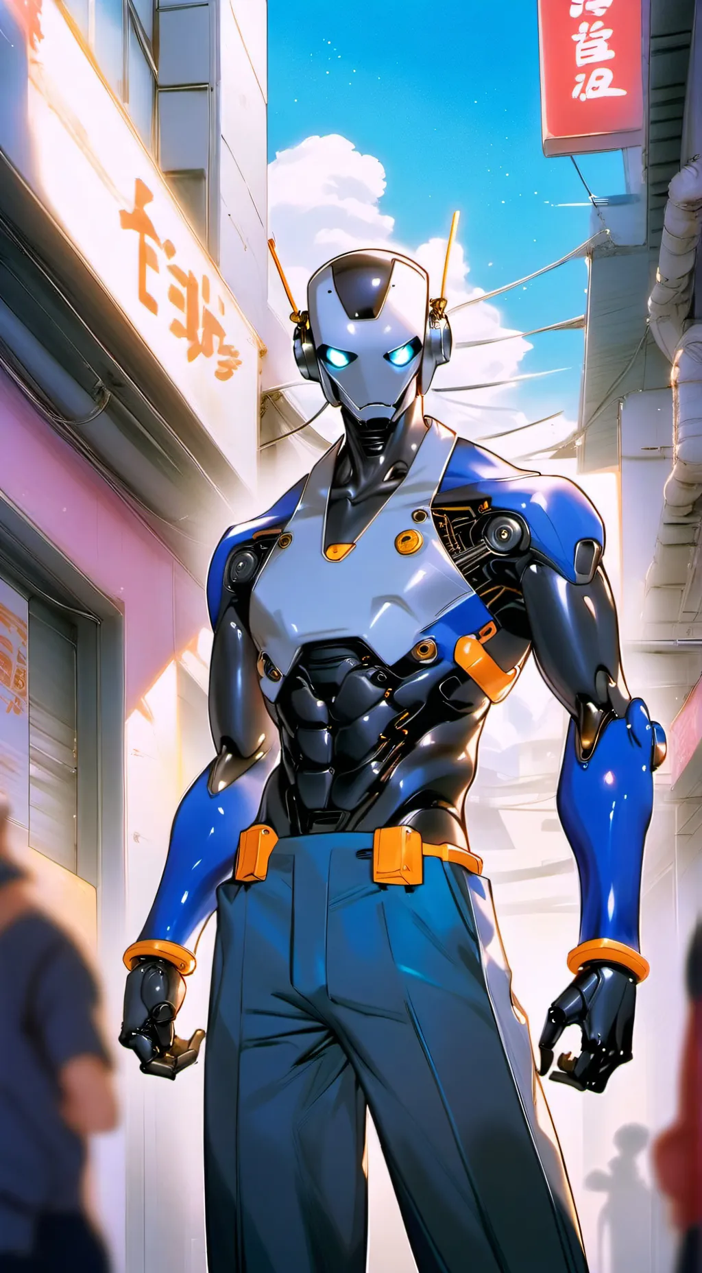 ai character: Bender background