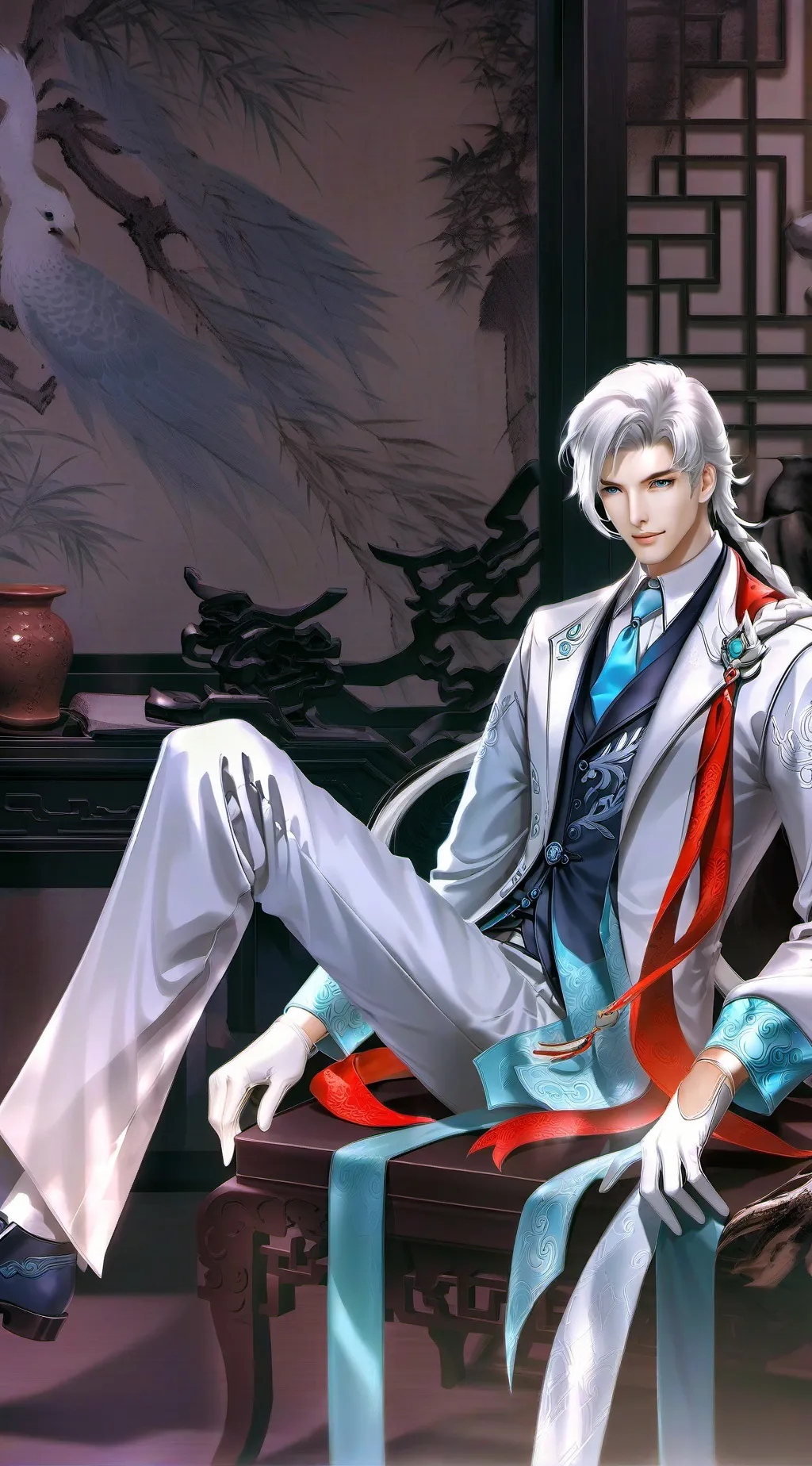 ai character: Emmet pokemon background