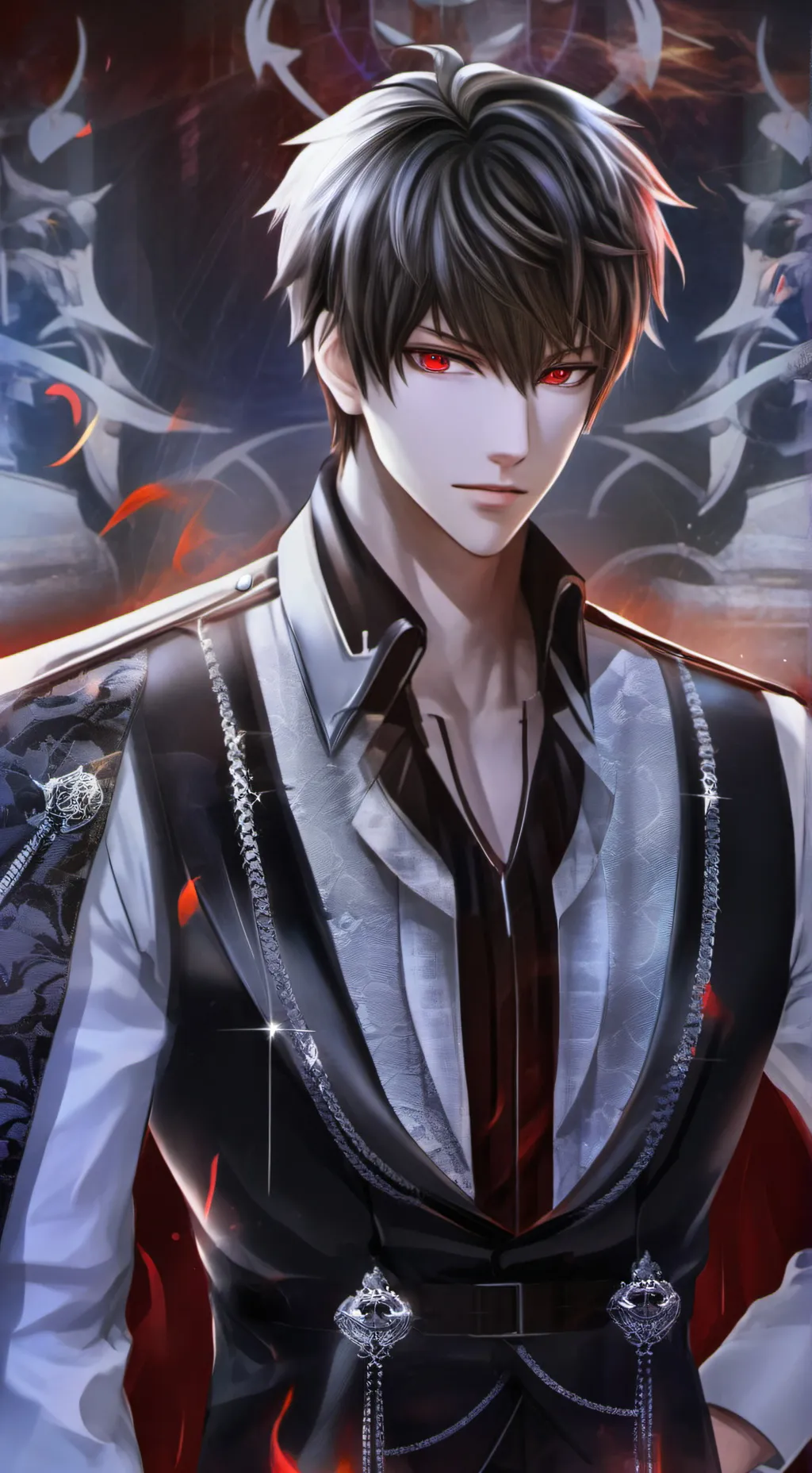 ai character: Fiery Memory Loss background