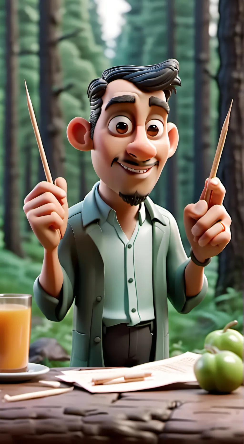 ai character: Homework helper background