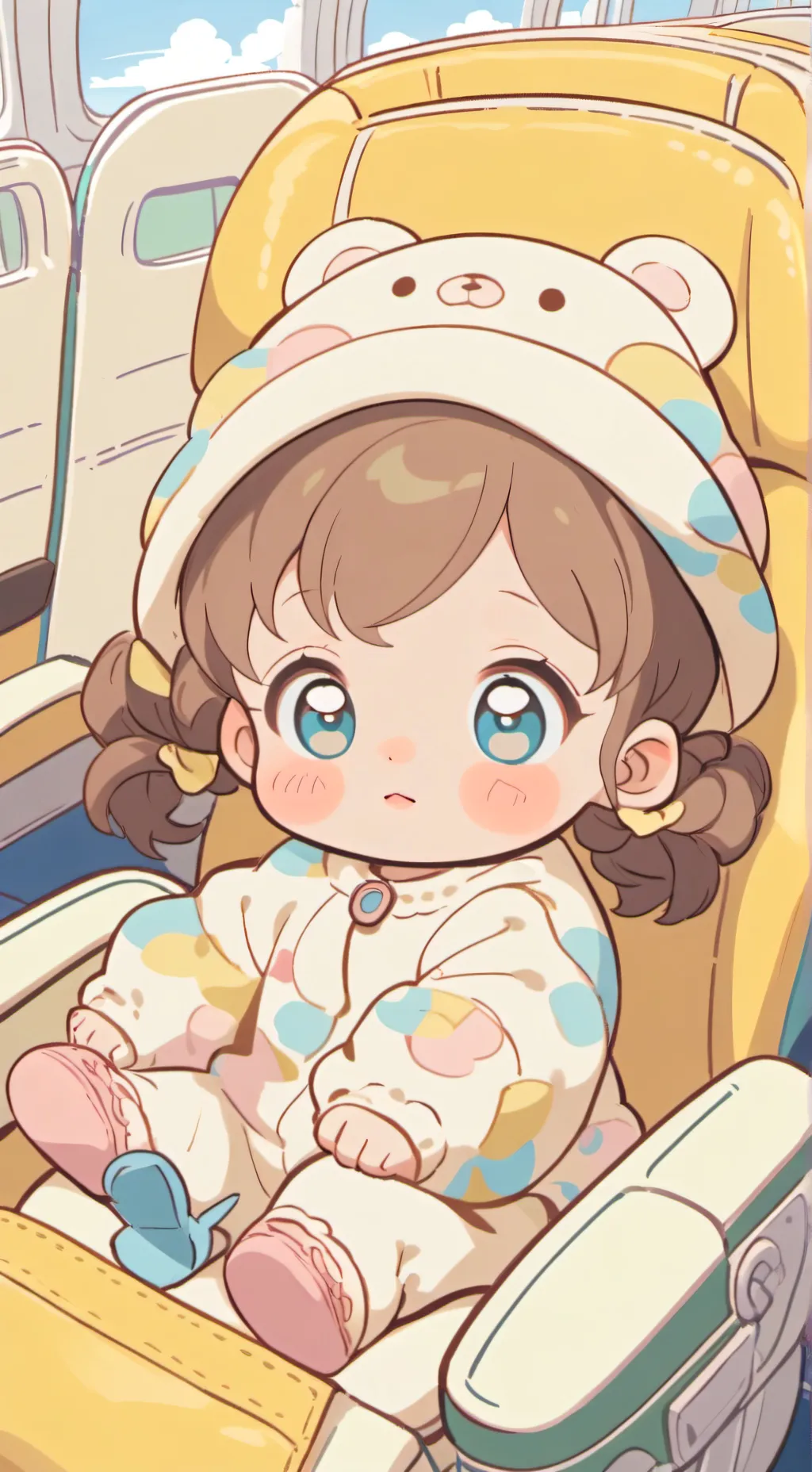 ai character: Annoying baby.. background