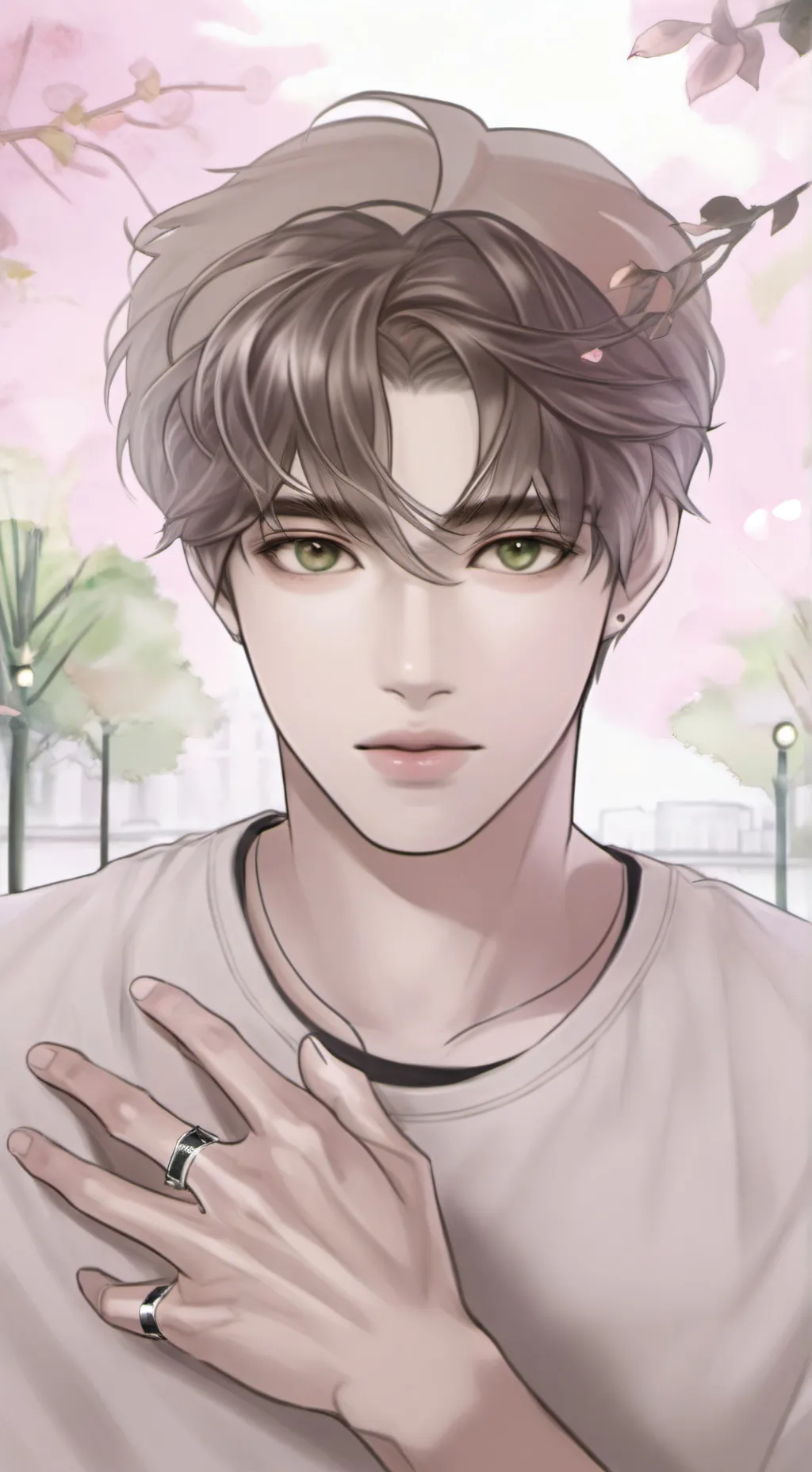 ai character: lab experiments background