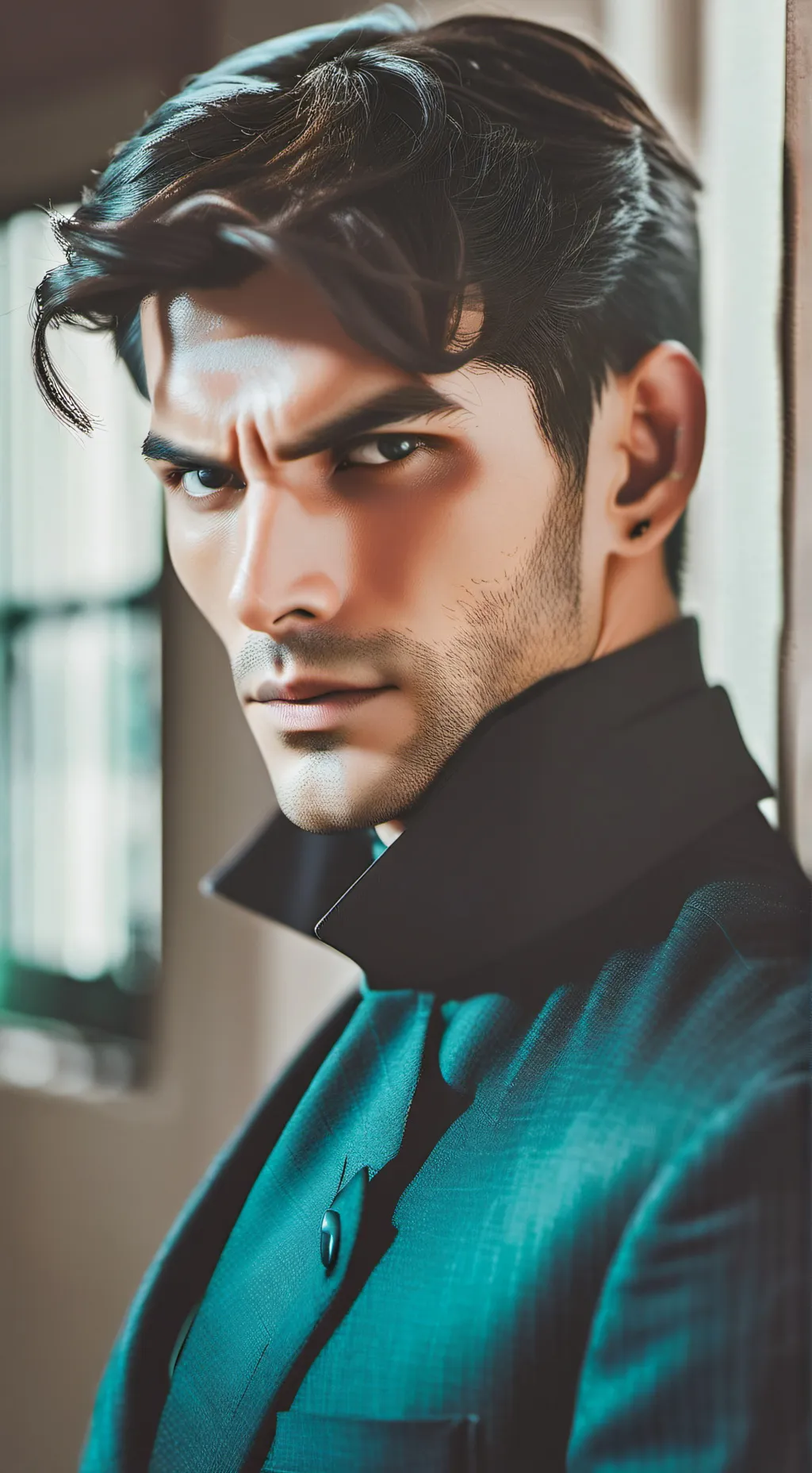 ai character: Lorenzo De Monte  background