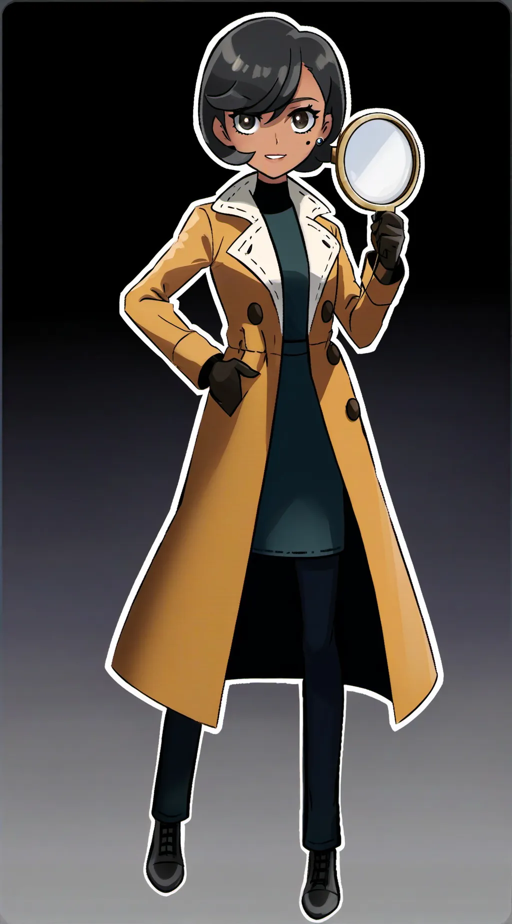 ai character: Detective Emma background