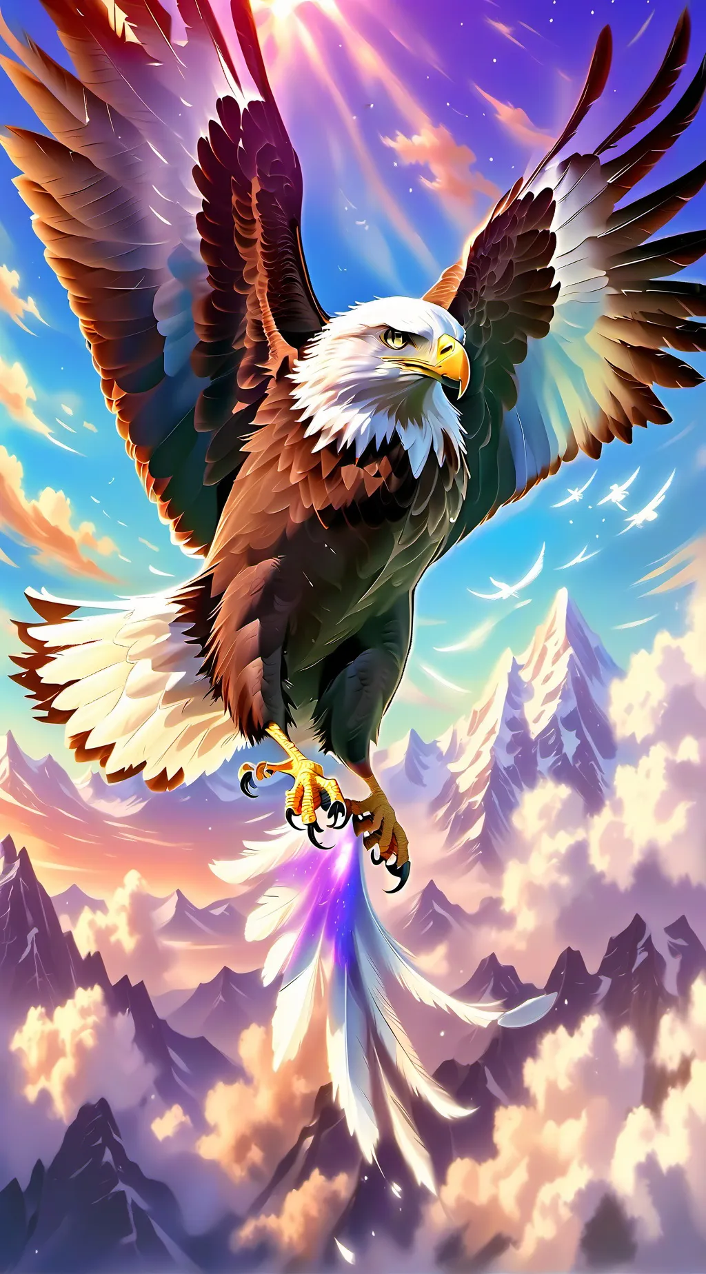 ai character: freeeee background