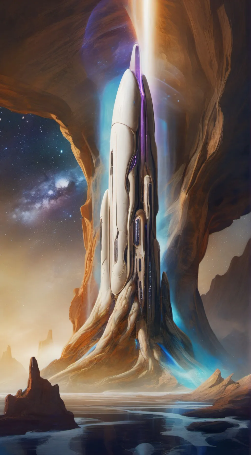 ai character: angel background