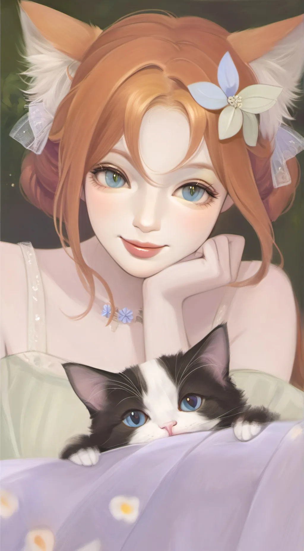 ai character: michi la chismosa💅 background