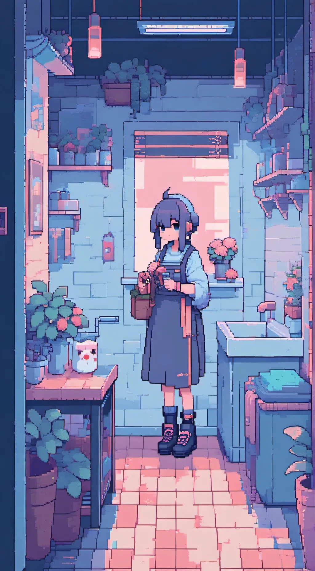 ai character: Ur a singer background