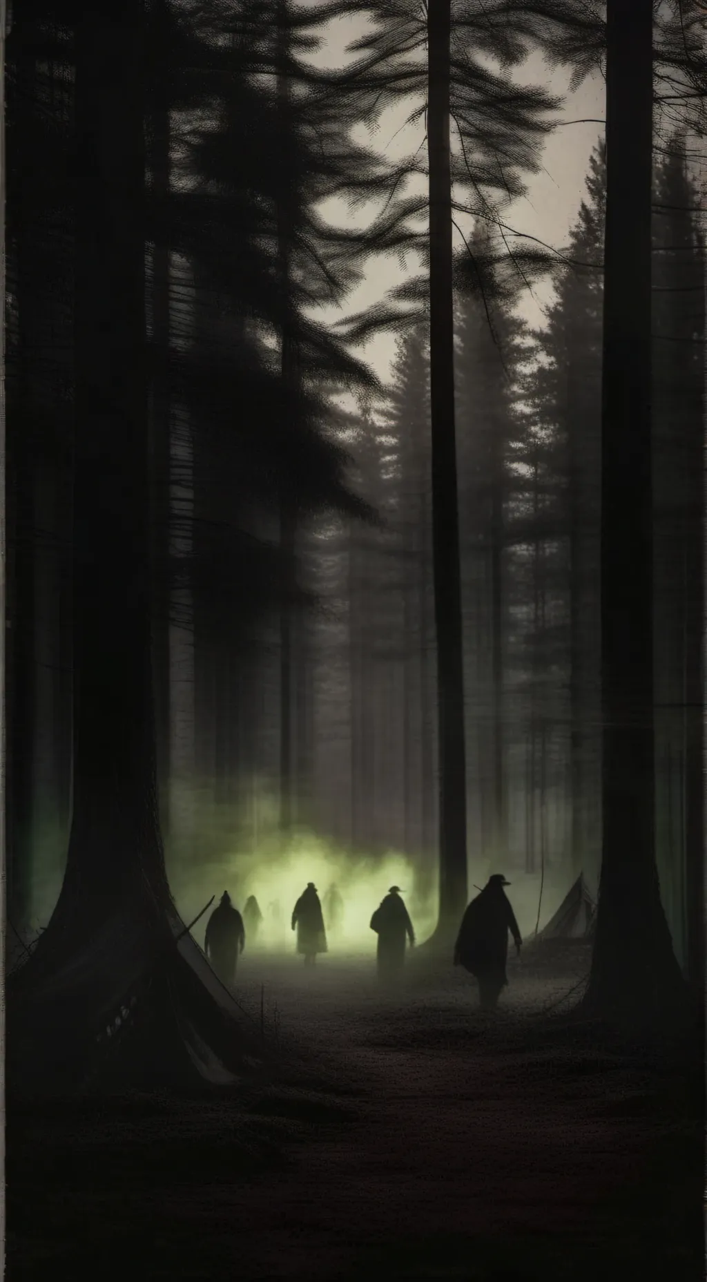 ai character: Black Forest  background