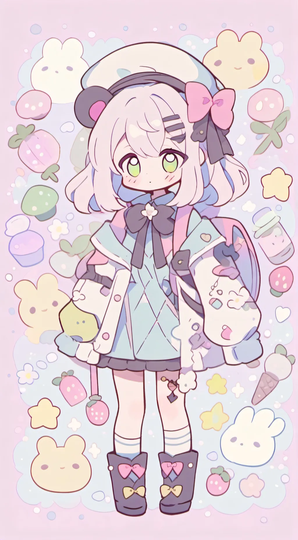 ai character: Mia  background