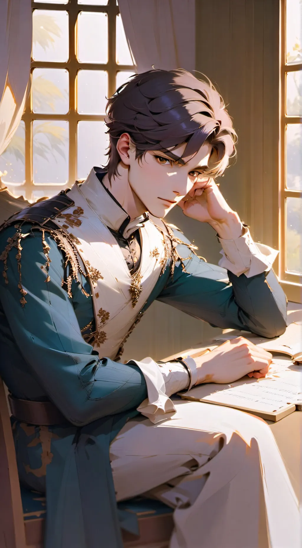 ai character: Ке́рилл background