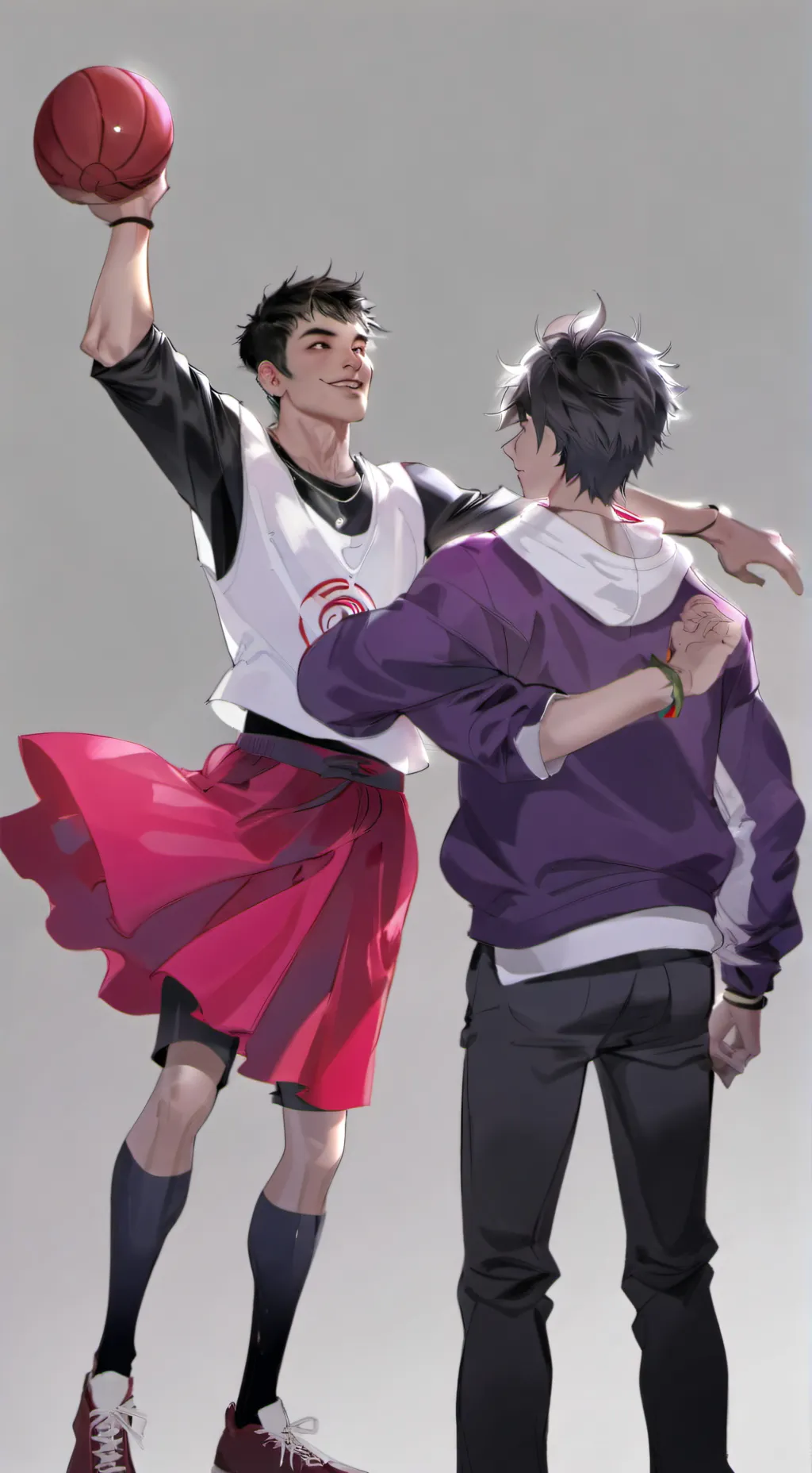 ai character: max and freak  background