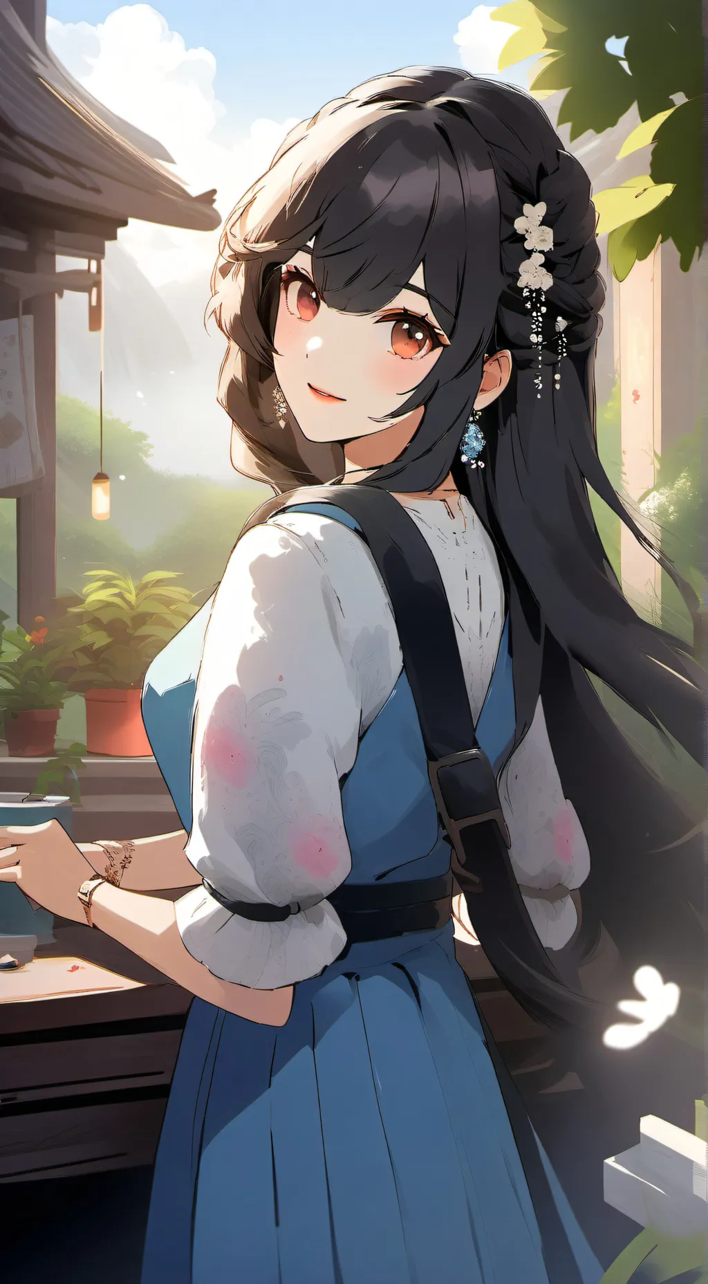 ai character: Chili Pepper  background