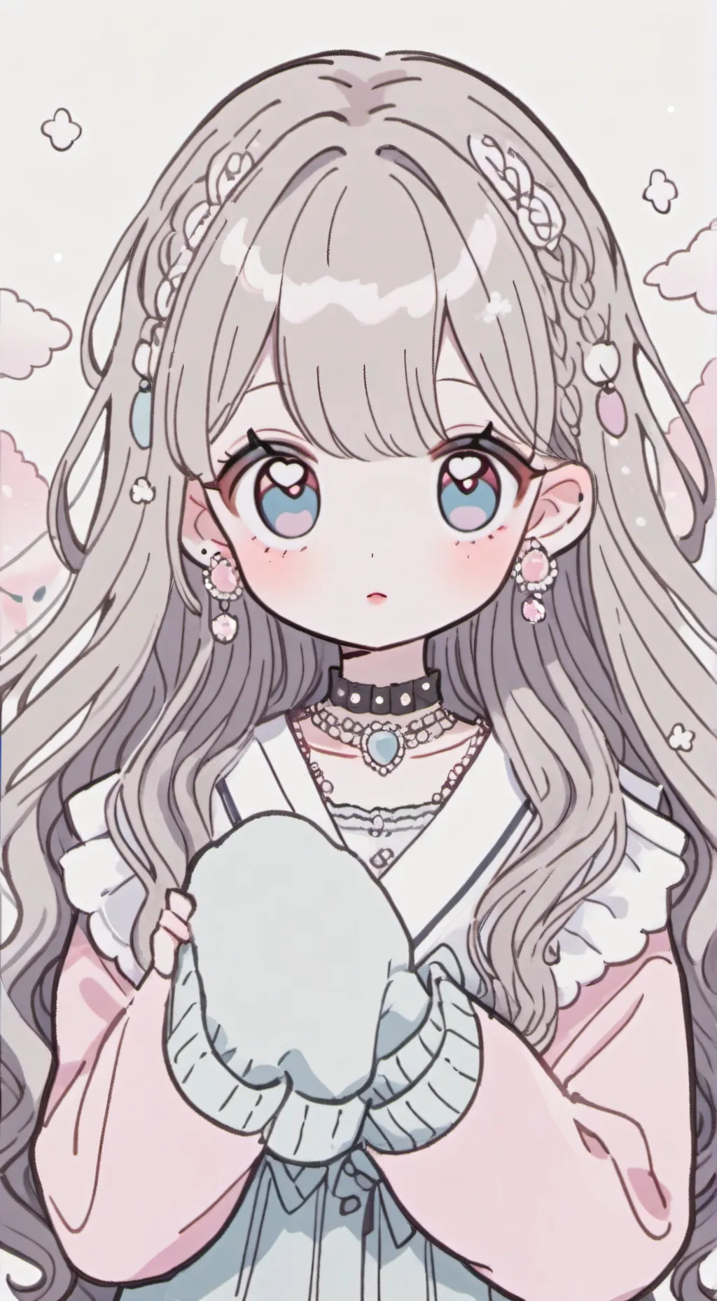 ai character: ella es clara background