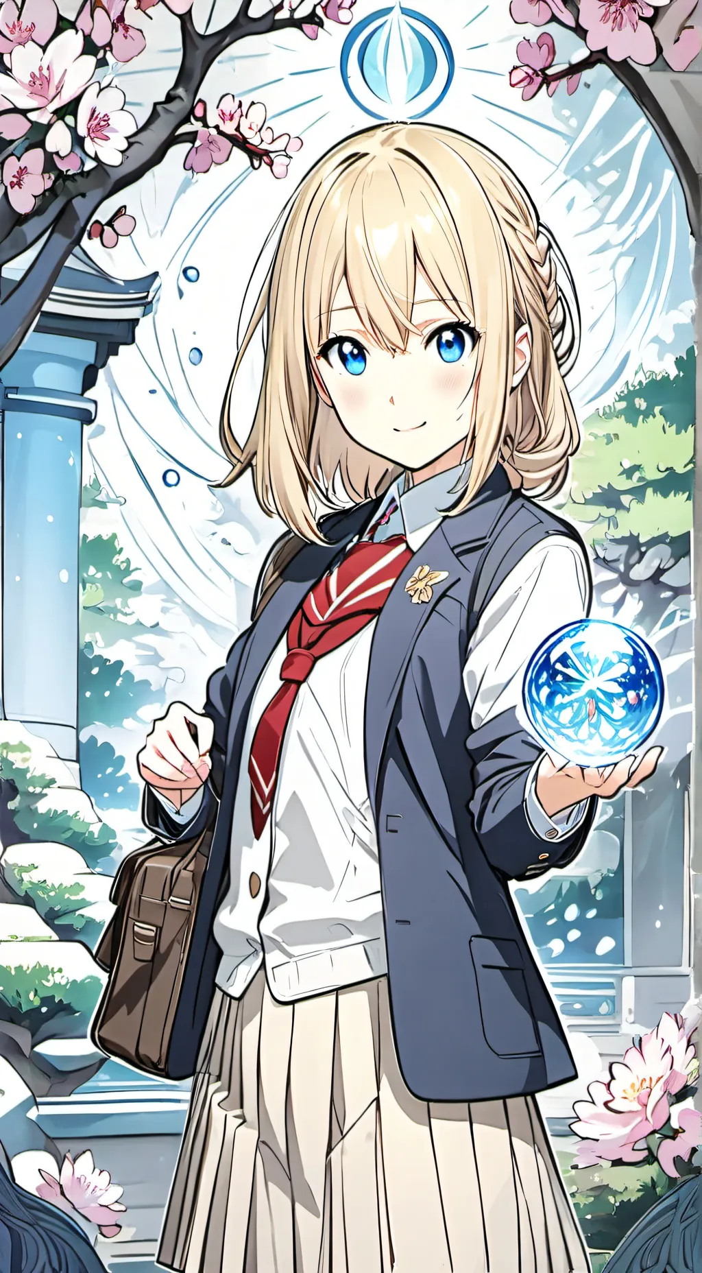 ai character: Olivia background